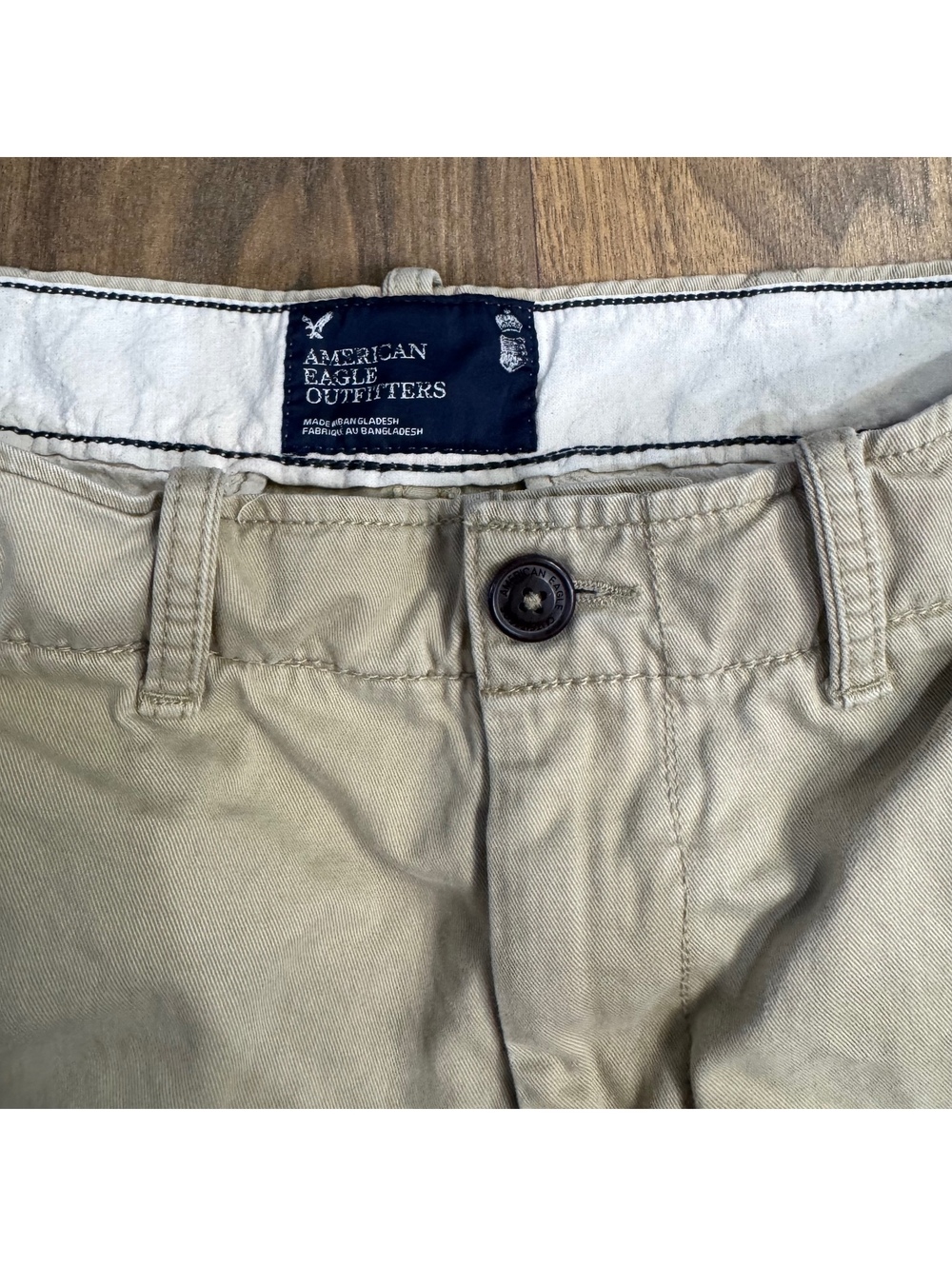 American Eagle Outfitters Men’s Khaki Chino Pants 32x32 Straight Leg Cotton